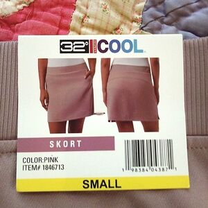 32 Degrees Pink  Mini Skirt Casual